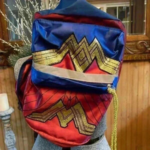 Wonder woman backpack.